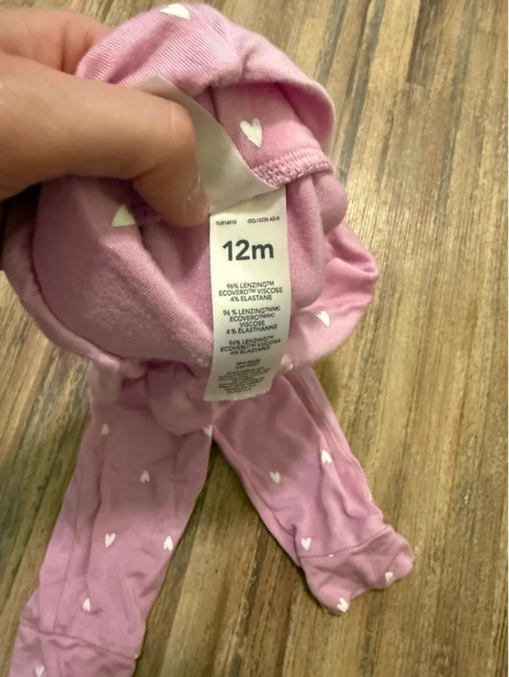 Carters bamboo blend harem baby pants size 12m